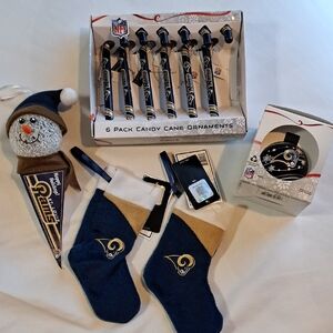 ST. LOUIS RAMS Ornament Collection